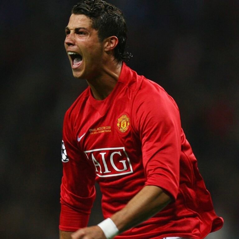Retro Manchester Home Football Jersey 2007/2008