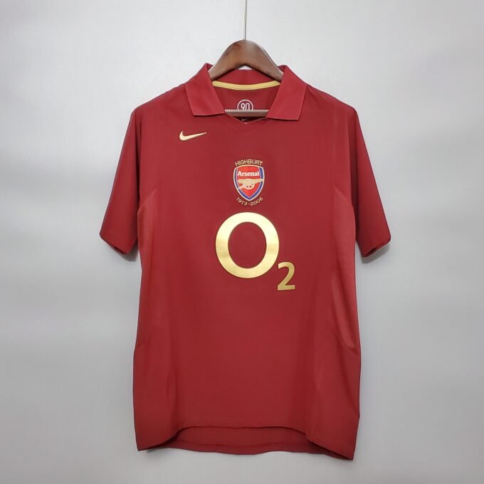 Retro Arsenal Home Football Jersey 2005/2006 - Image 2