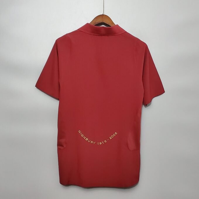 Retro Arsenal Home Football Jersey 2005/2006 - Image 3
