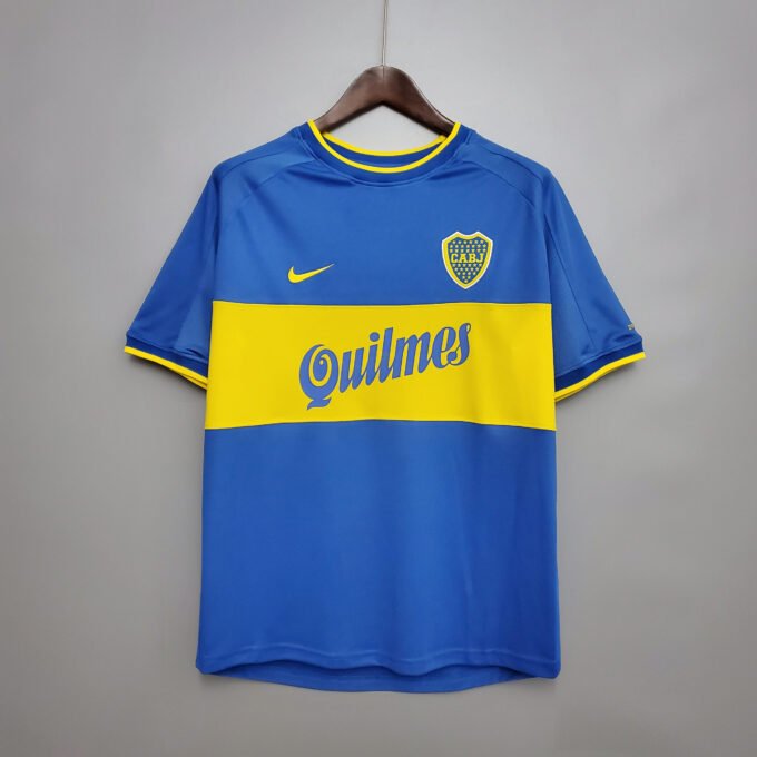 Retro Boca Home Football Jersey 1999/2000 - Image 2