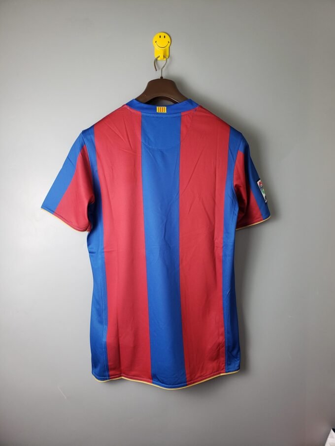 FC Barcelona Home Football Jersey 2007/2008 - Image 3