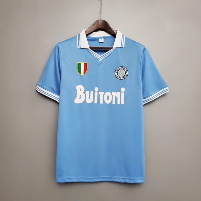 Retro Napoles Home Football Jersey 2086/2087