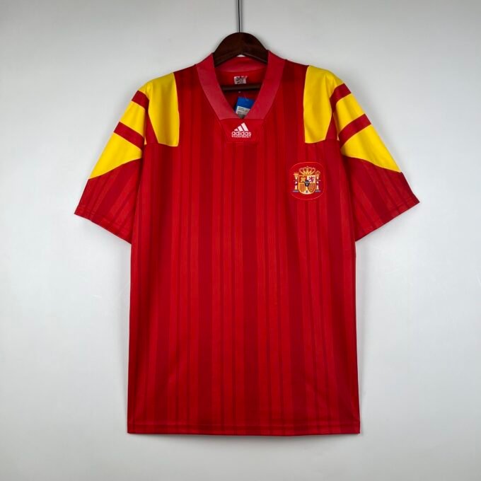 Spain Home Football Jersey 1992/1993 - Image 2