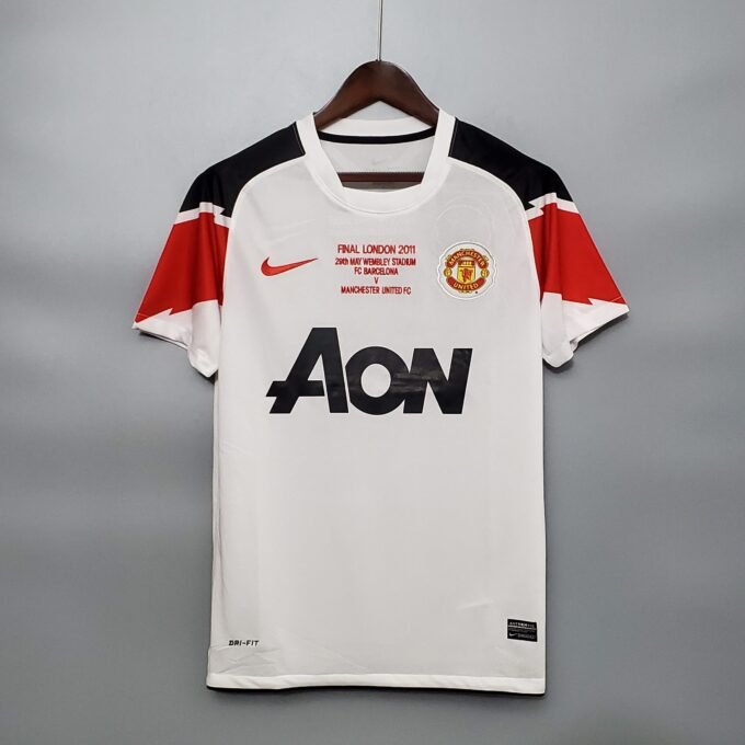 Retro United Final de Champions 11/12 | Official Football Jersey - Image 2