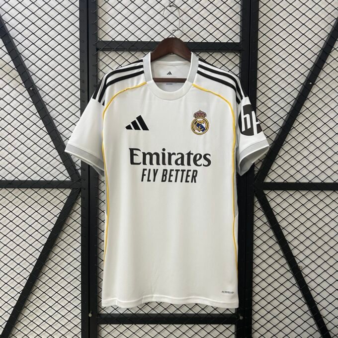 Football Jersey Home Real Madrid 25/26 | Official Football Jersey