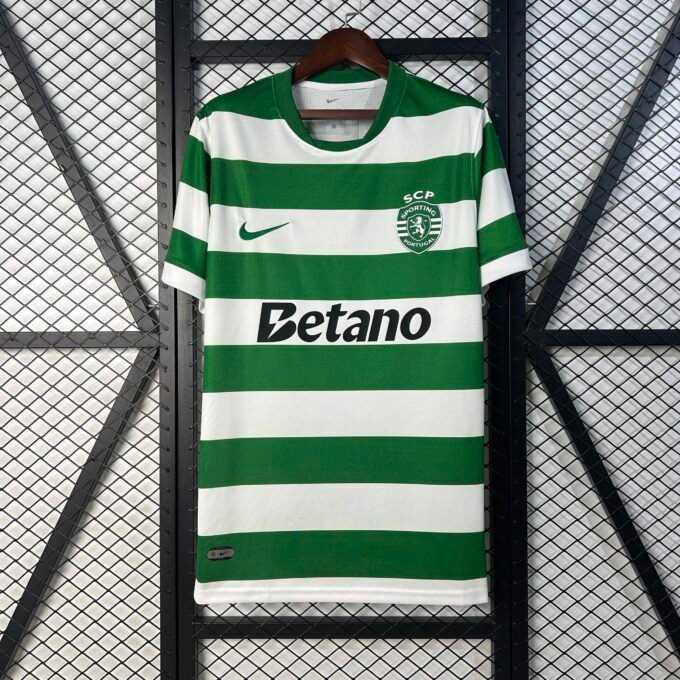 Football Jersey Home Sporting de Lisboa 25/26 | Official Football Jersey