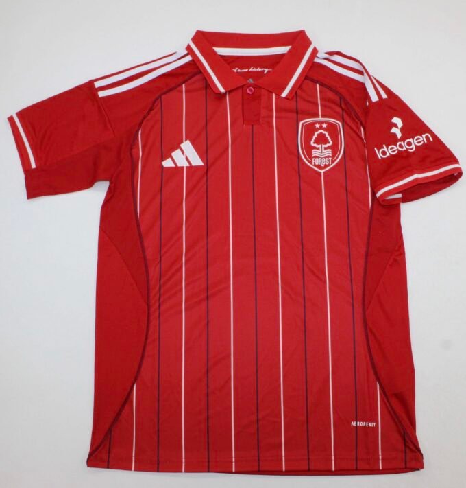 Football Jersey Home Nottingham Forest  25/26 | Official Football Jersey