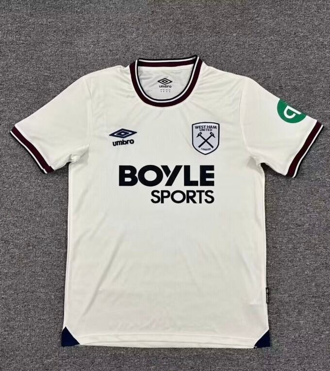 Football Jersey Away West Ham 25/26 | Official Football Jersey