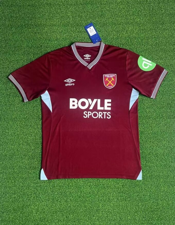 Football Jersey Home West Ham 25/26 | Official Football Jersey